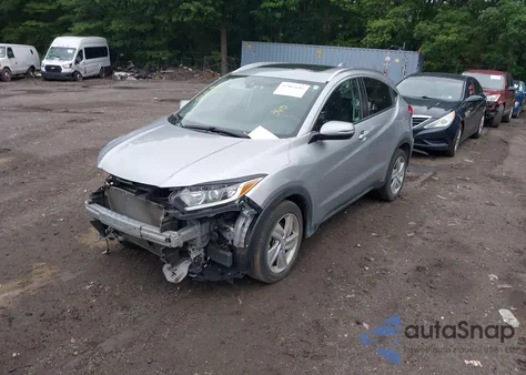 2019 Honda Hr-V Ex z USA, uszkodzony, nr VIN 3CZRU6H50KM725915